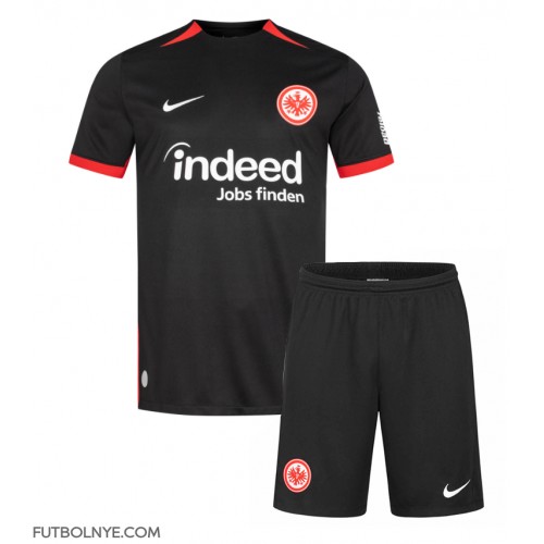 Camiseta Eintracht Frankfurt Visitante Equipación para niños 2024-25 manga corta (+ pantalones cortos)